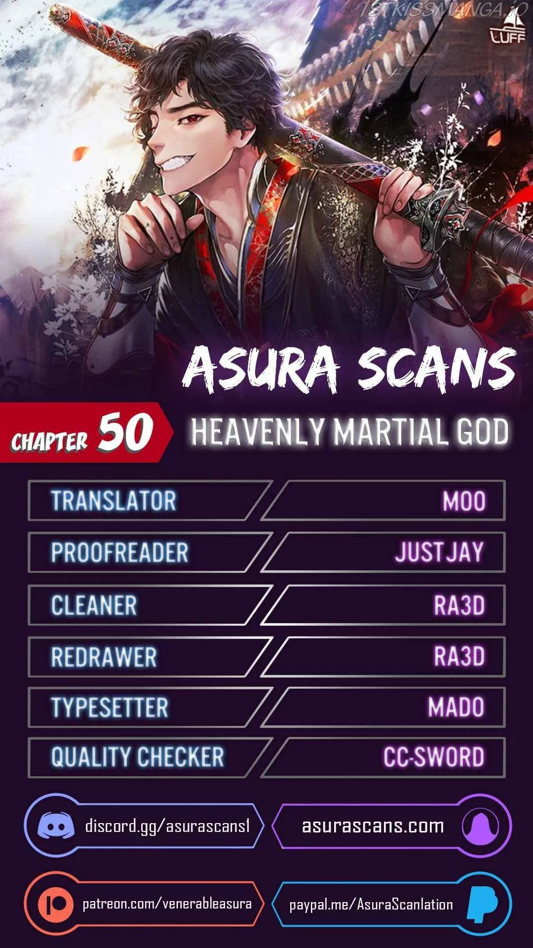 Heavenly Martial God Chapter 50 Online - página 1