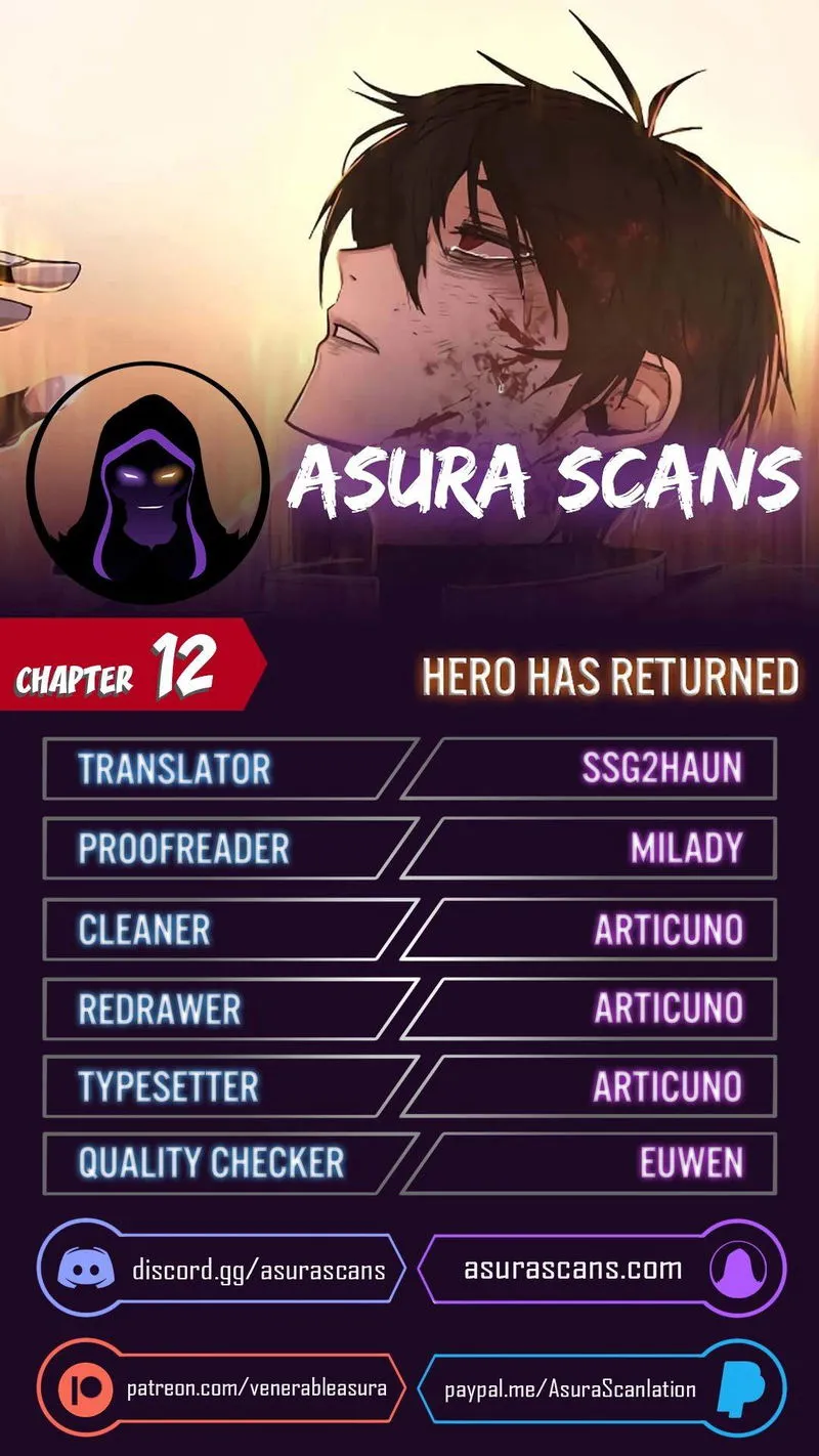 Hero Has Returned Chapter 12 Online - página 1