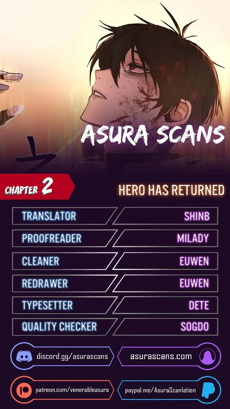 Hero Has Returned Chapter 2 Online - página 1