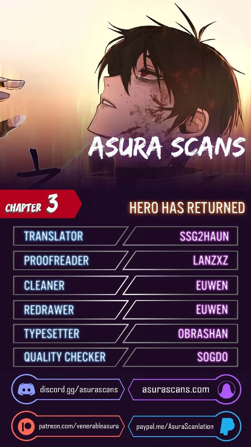 Hero Has Returned Chapter 3 Online - página 1