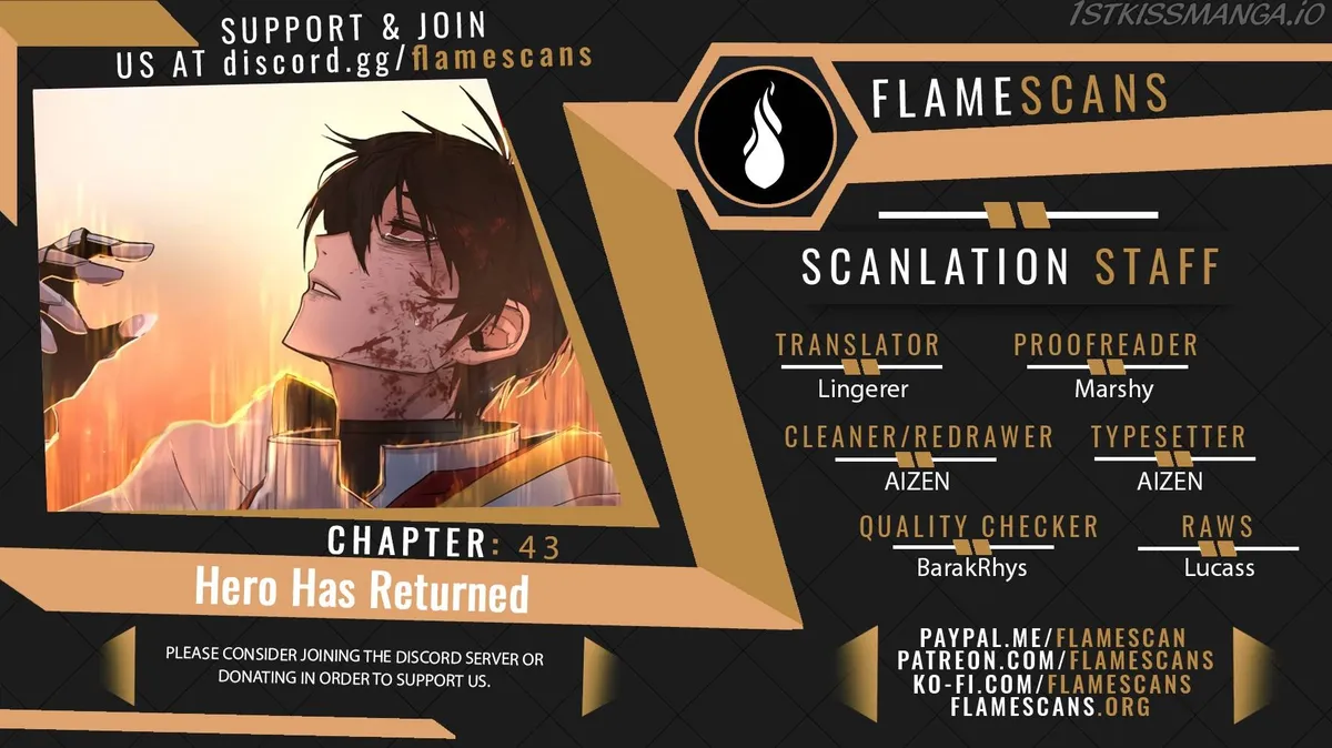 Hero Has Returned Chapter 43 Online - página 1