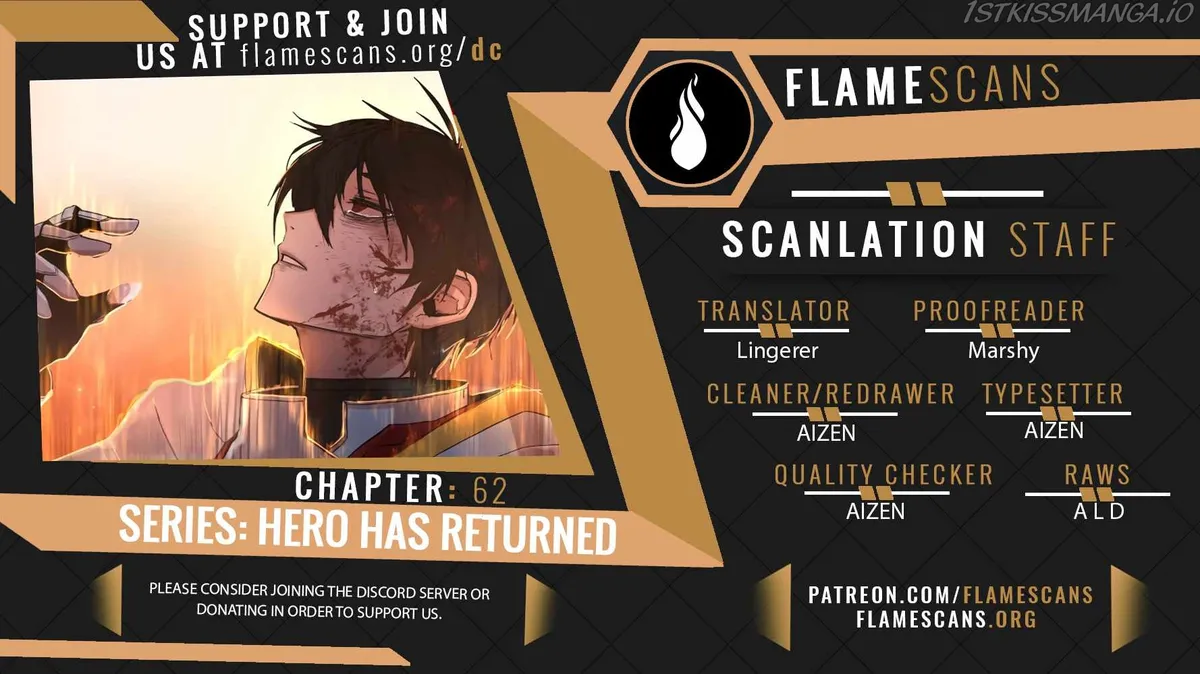 Hero Has Returned Chapter 62 Online - página 1