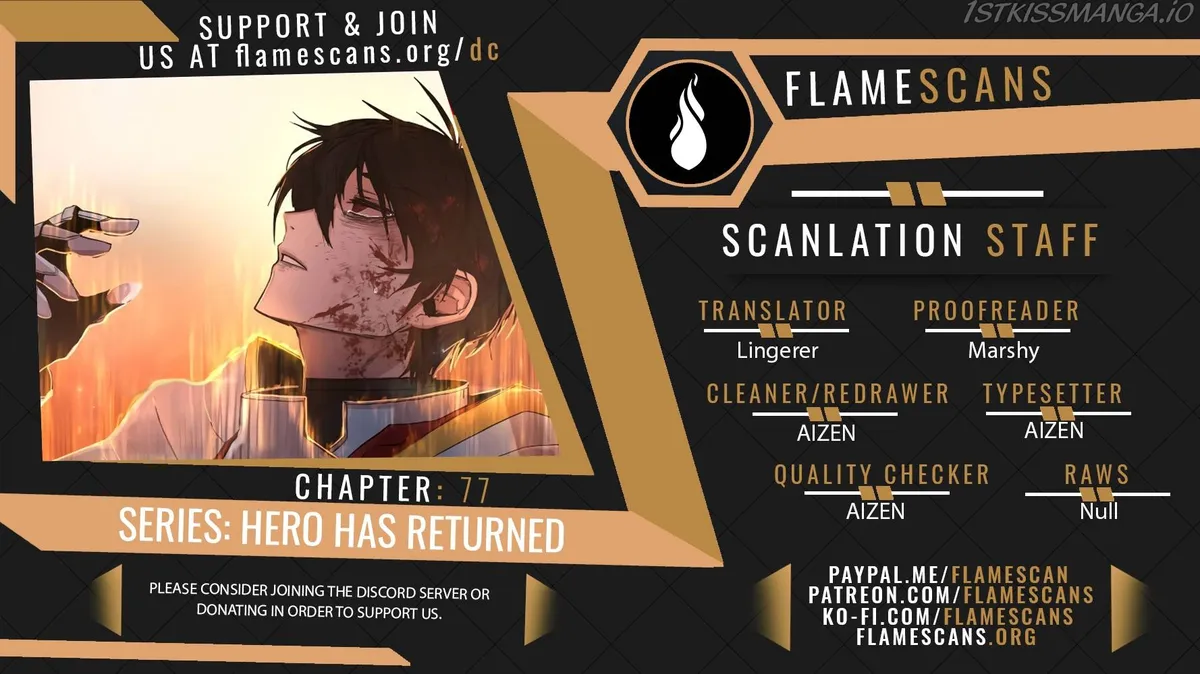 Hero Has Returned Chapter 77 Online - página 1