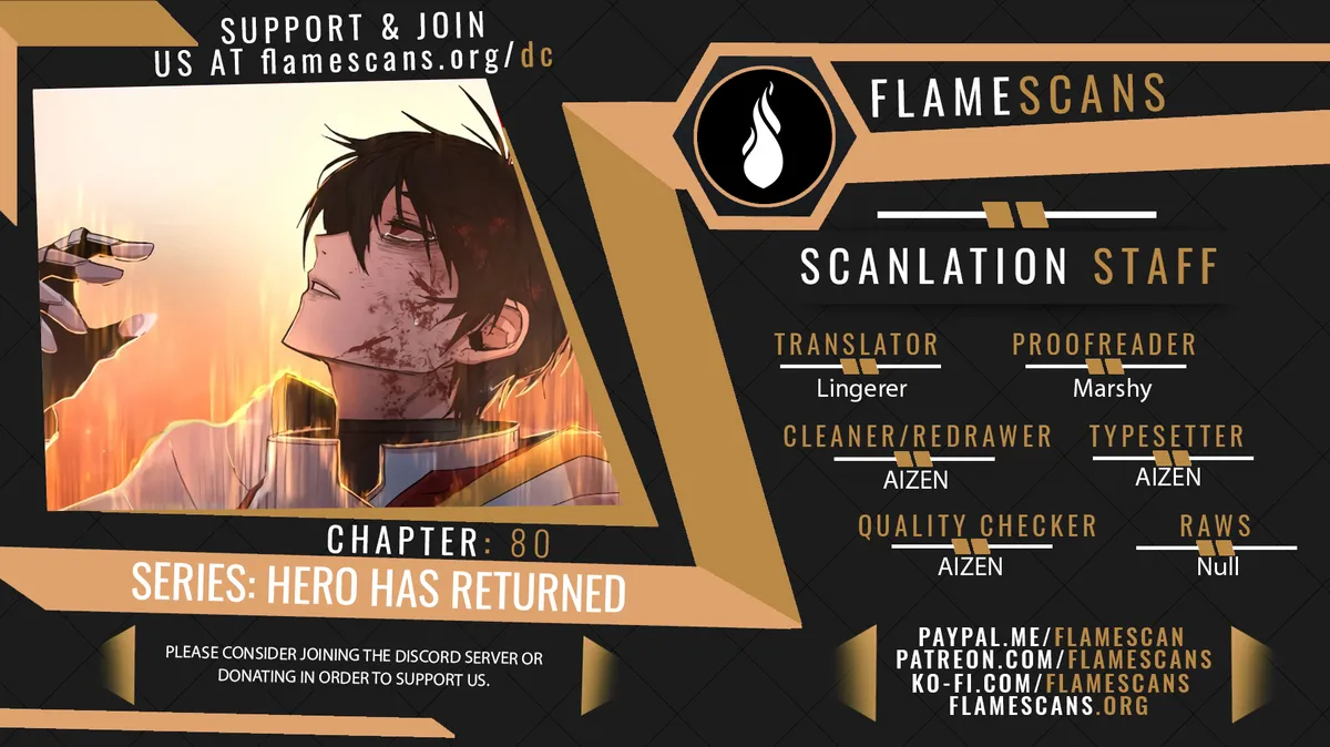 Hero Has Returned Chapter 80 Online - página 1