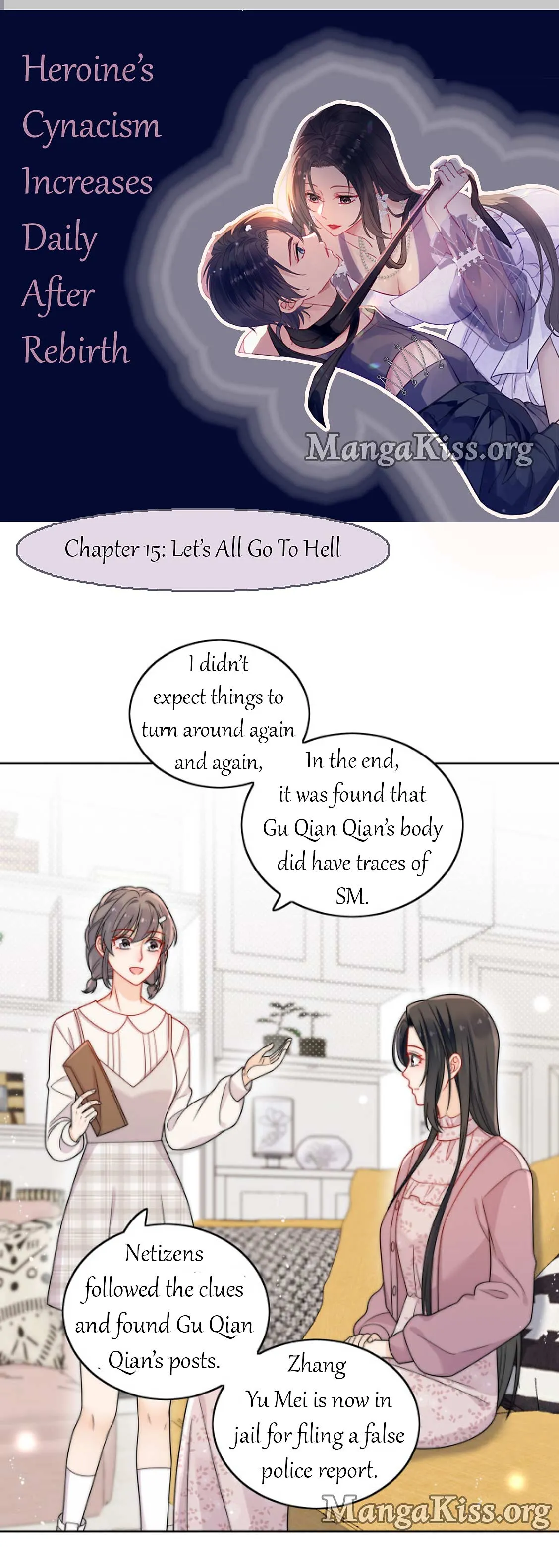 Heroine’s Cynicism Increases Daily After Rebirth Chapter 16 Online - página 1