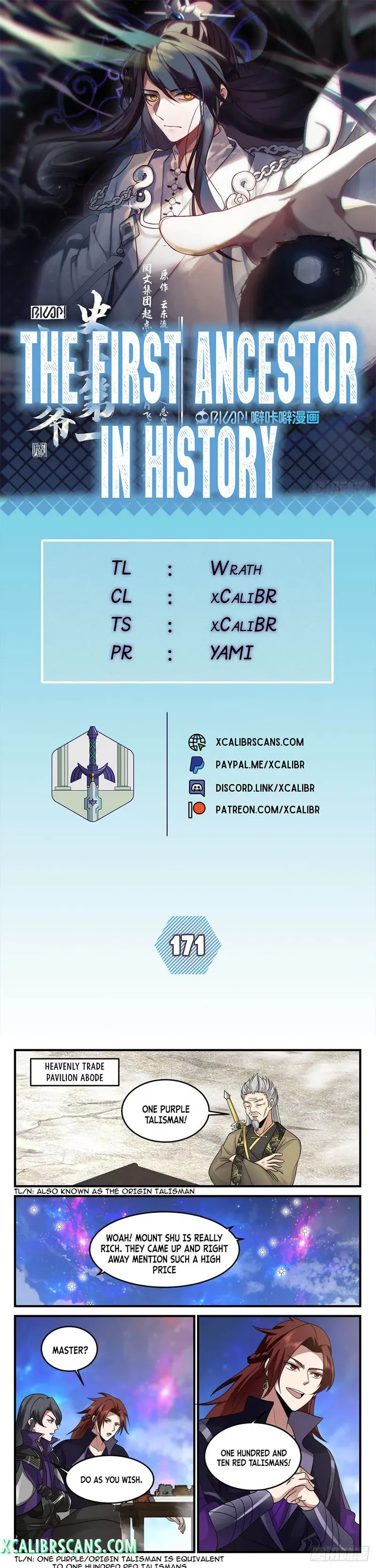 History’s Number 1 Founder Chapter 171 Online - página 1