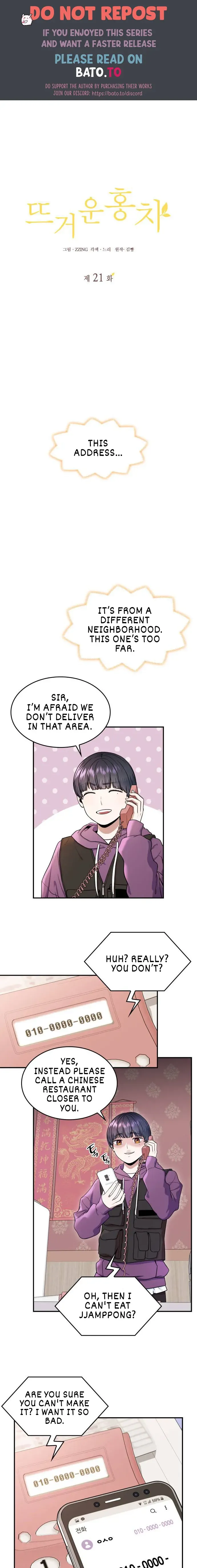 Hot Black Tea Chapter 21 Online - página 2