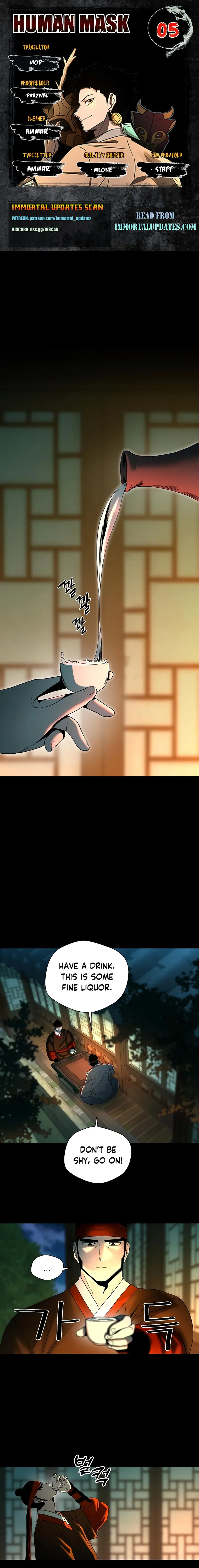 Human Mask Chapter 5 Online - página 1