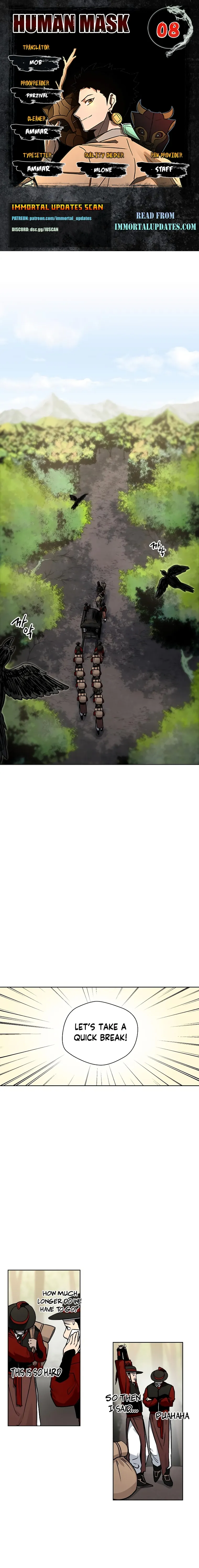 Human Mask Chapter 8 Online - página 1