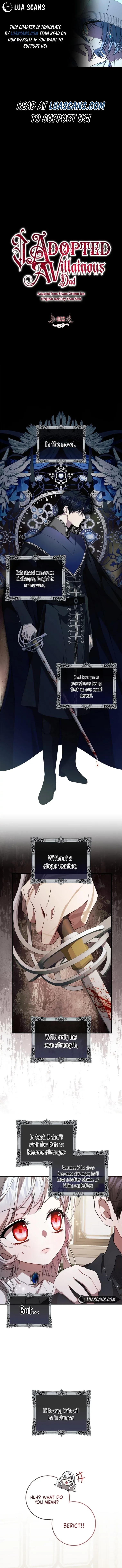 I Adopted A Villainous Dad Chapter 52 Online - página 1