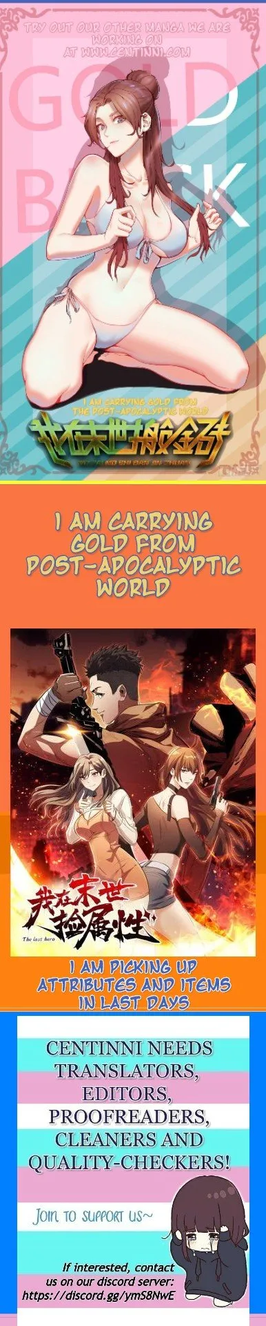 I Am Carrying Gold From The Post-Apocalyptic World Chapter 18 Online - página 13