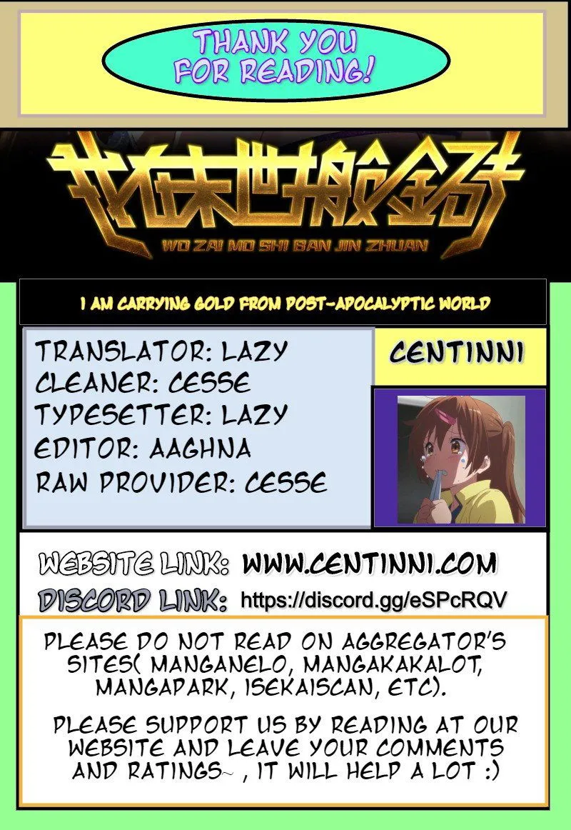 I Am Carrying Gold From The Post-Apocalyptic World Chapter 30 Online - página 4