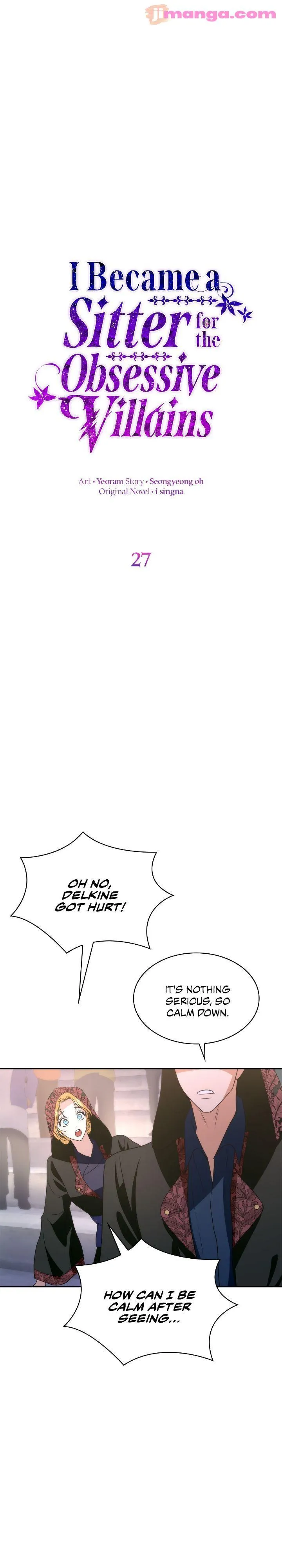 I Became a Sitter for the Obsessive Villains Chapter 27 Online - página 8