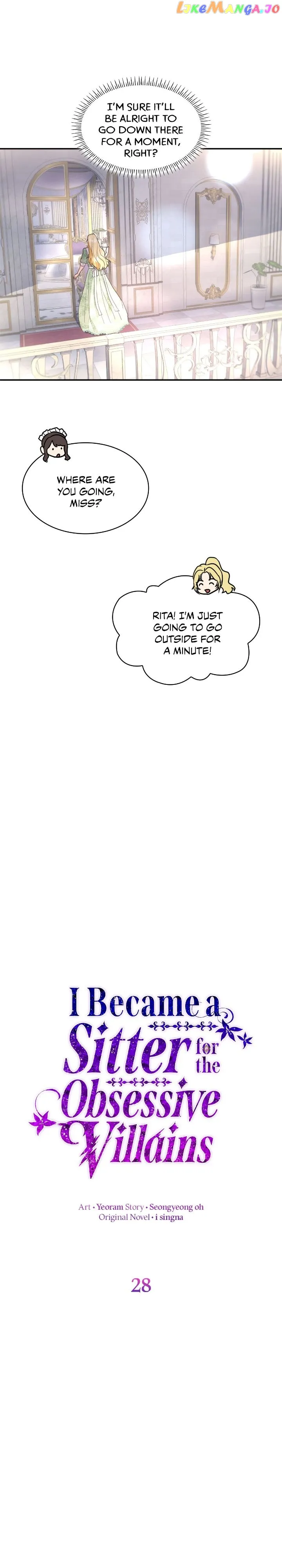 I Became a Sitter for the Obsessive Villains Chapter 28 Online - página 10