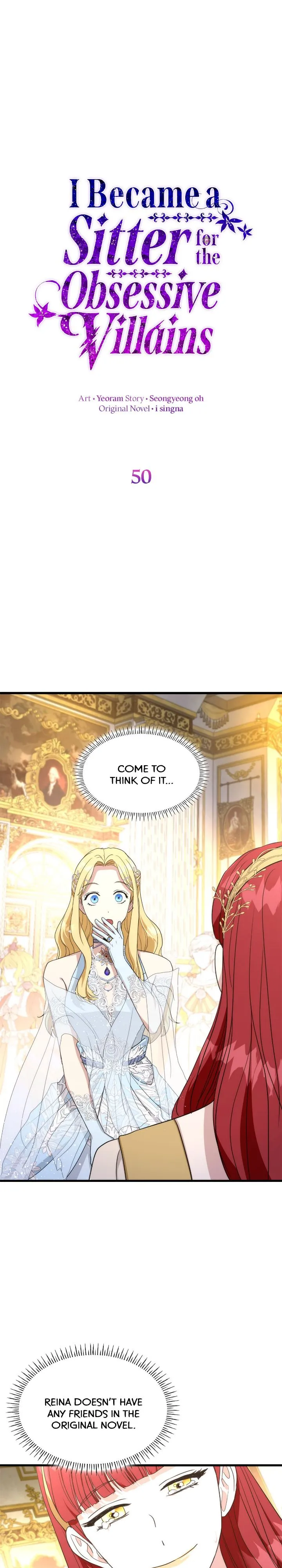 I Became a Sitter for the Obsessive Villains Chapter 50 Online - página 1