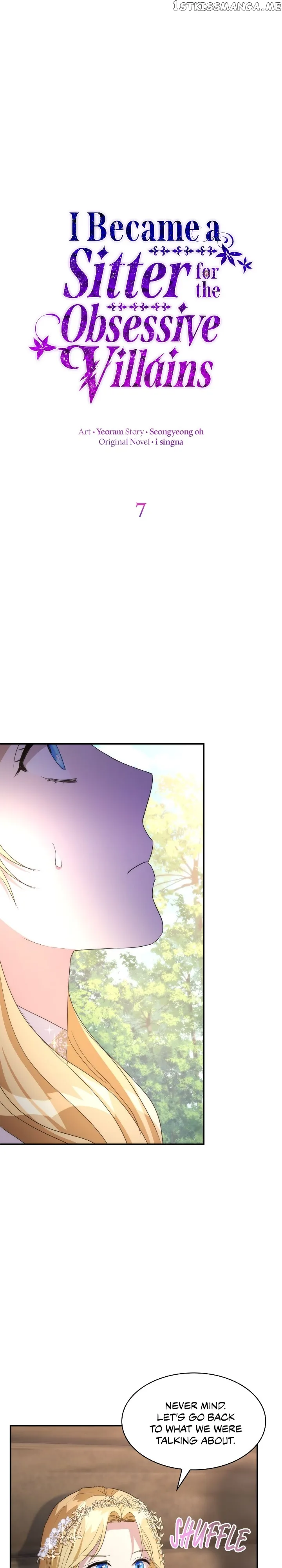 I Became a Sitter for the Obsessive Villains Chapter 7 Online - página 1