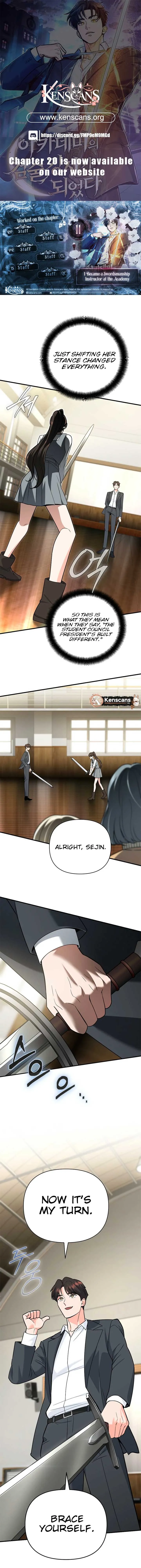 I Became a Swordsmanship Instructor at the Academy Chapter 11 Online - página 1