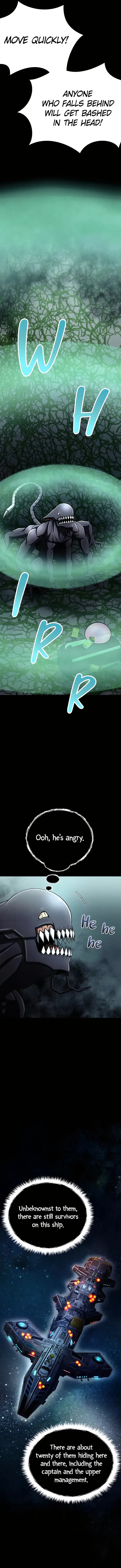 I became an evolving space monster Chapter 18.5 Online - página 10