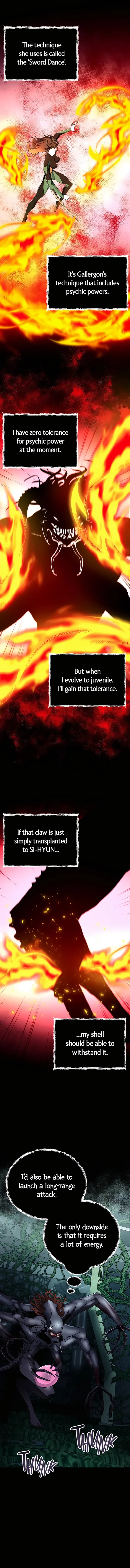 I became an evolving space monster Chapter 24.5 Online - página 5