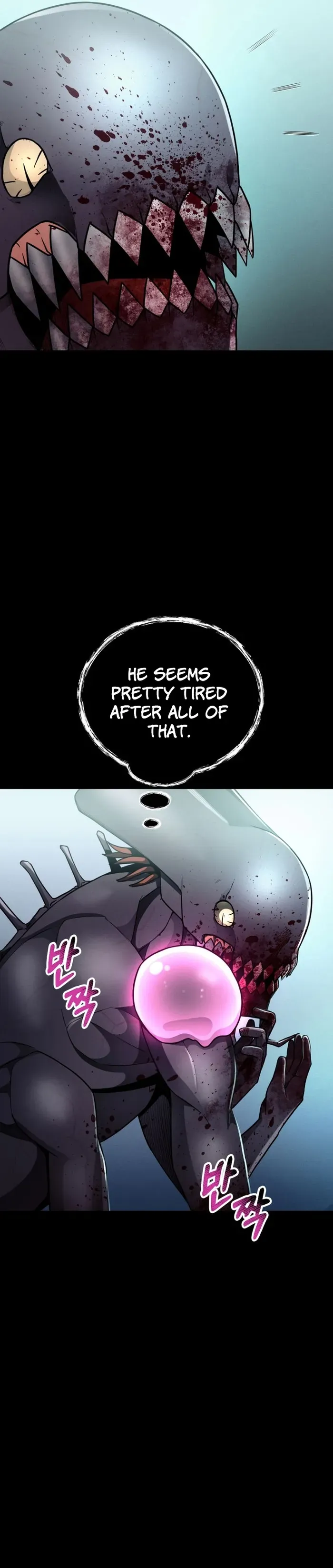 I became an evolving space monster Chapter 3 Online - página 53