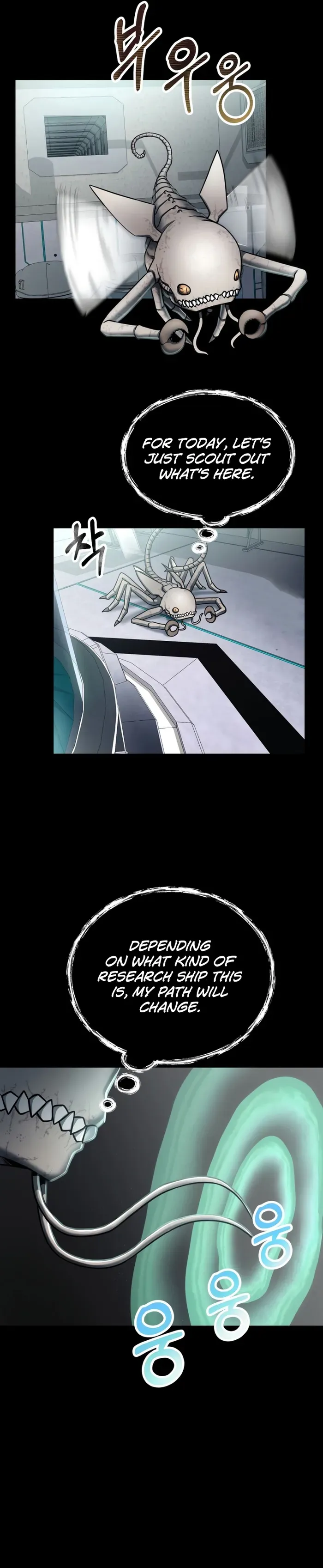 I became an evolving space monster Chapter 5 Online - página 20