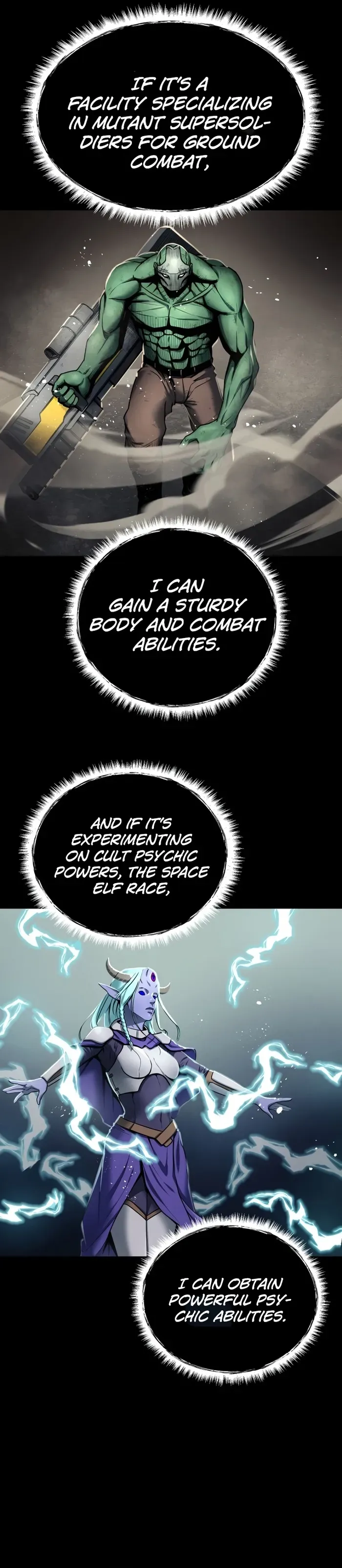 I became an evolving space monster Chapter 5 Online - página 21