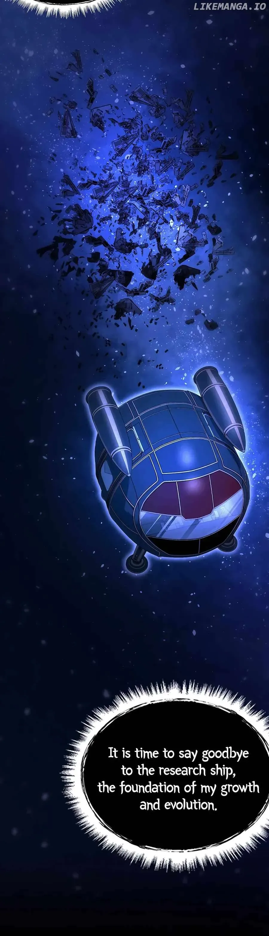 I became an evolving space monster Chapter 55 Online - página 48