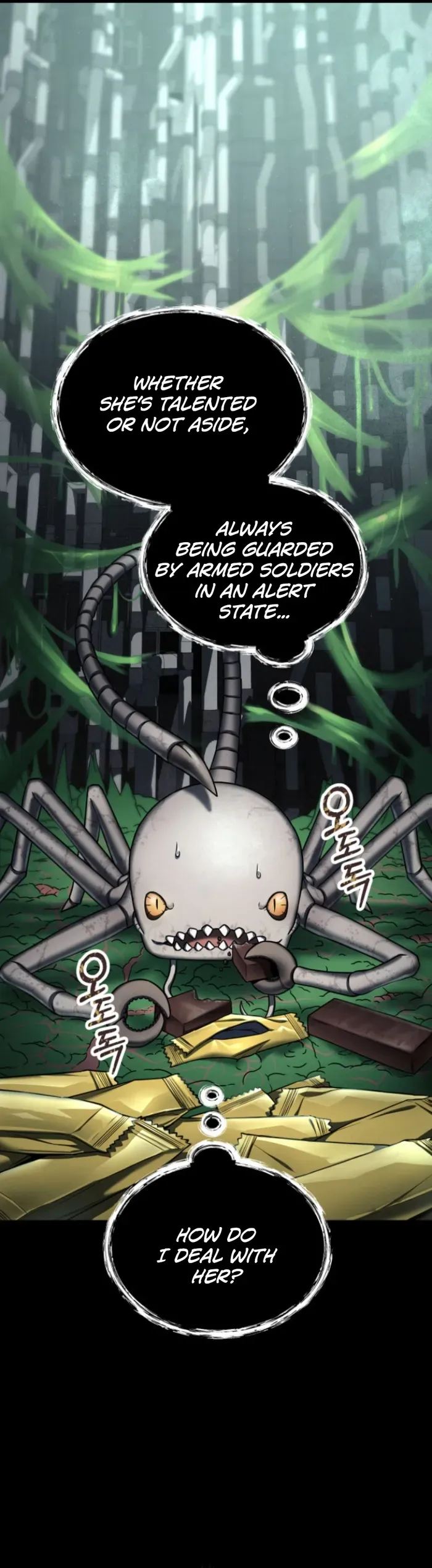 I became an evolving space monster Chapter 7 Online - página 18