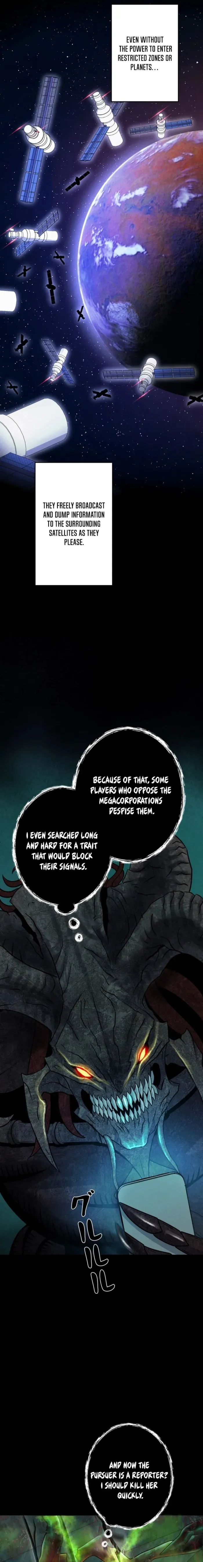 I became an evolving space monster Chapter 81 Online - página 11