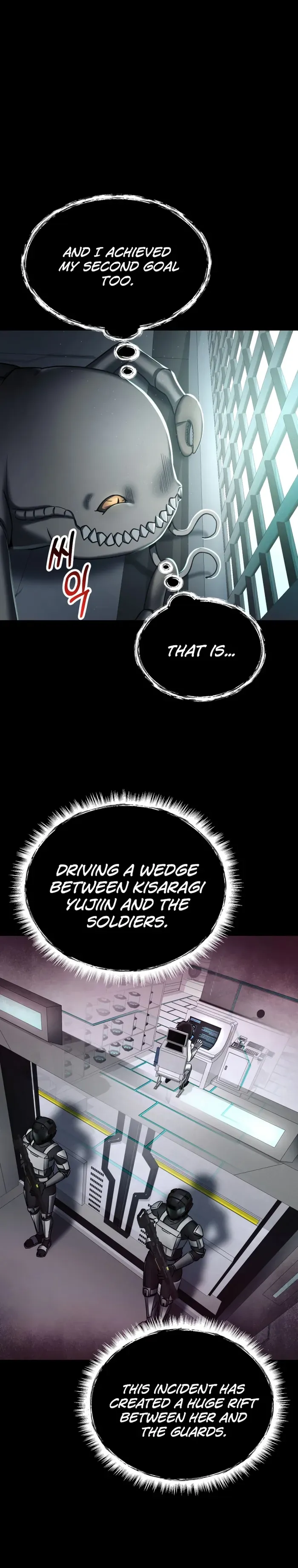 I became an evolving space monster Chapter 9 Online - página 24