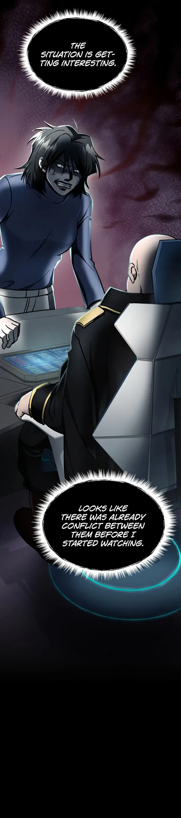 I became an evolving space monster Chapter 9 Online - página 49