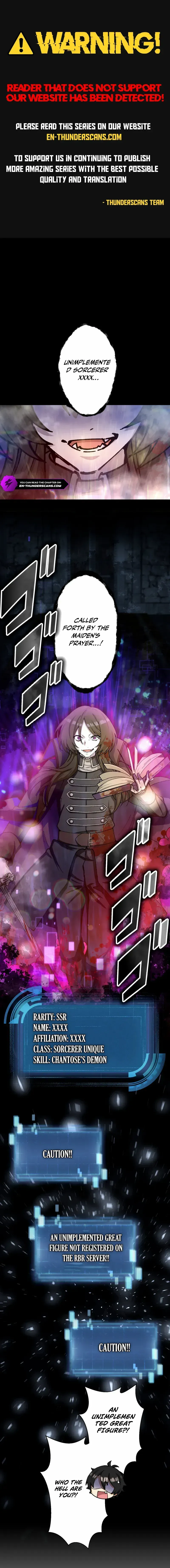 I became strongest in the world by summoning Heroes with my exclusive Gatcha Chapter 21 Online - página 1
