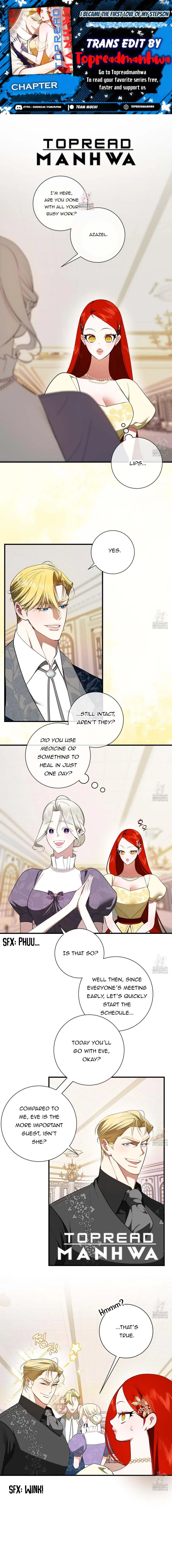 I Became the First Love of My Stepson Chapter 23 Online - página 1