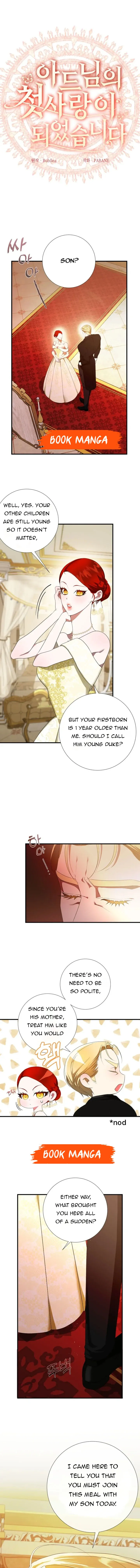 I Became the First Love of My Stepson Chapter 3 Online - página 1