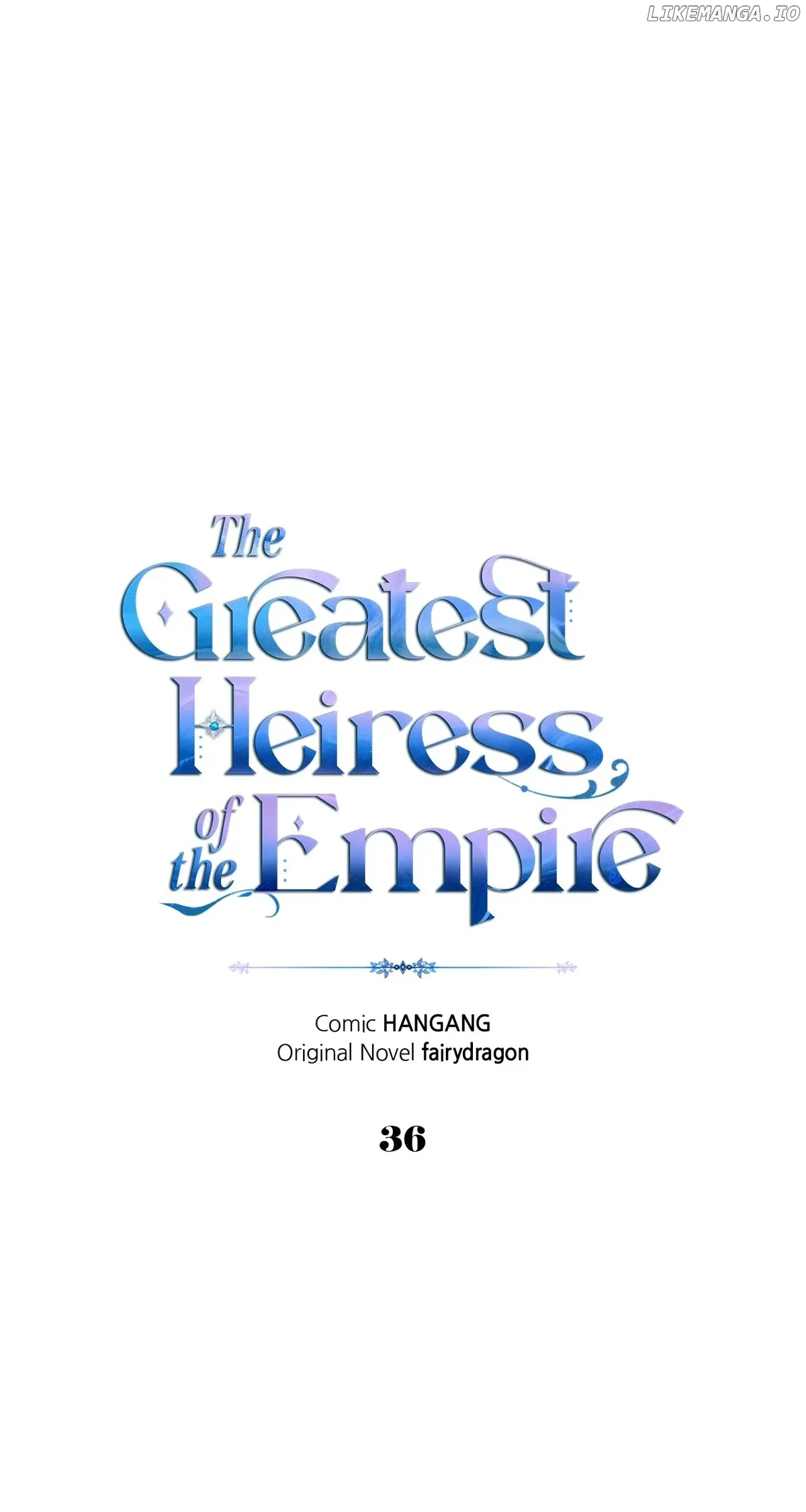 I Became the Greatest Heiress of the Empire Chapter 36 Online - página 1