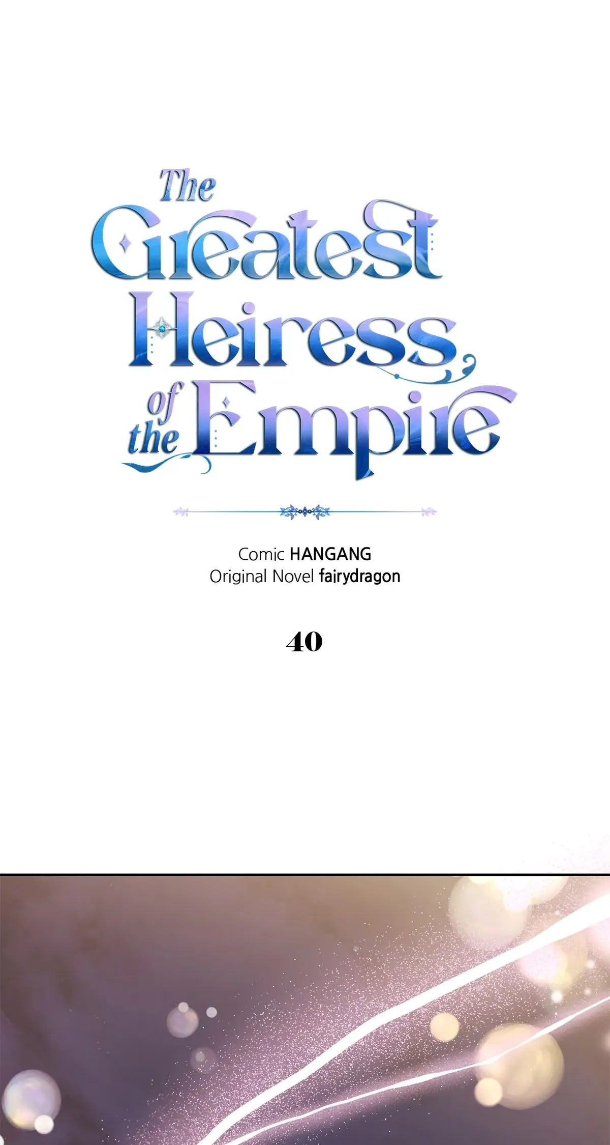 I Became the Greatest Heiress of the Empire Chapter 40 Online - página 1
