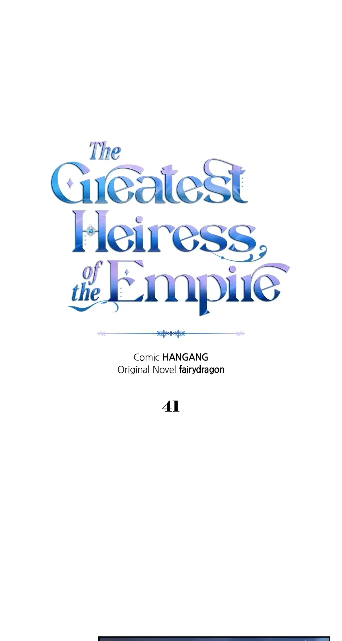 I Became the Greatest Heiress of the Empire Chapter 41 Online - página 1