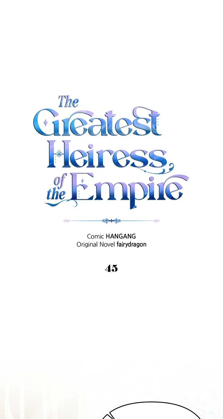 I Became the Greatest Heiress of the Empire Chapter 45 Online - página 1