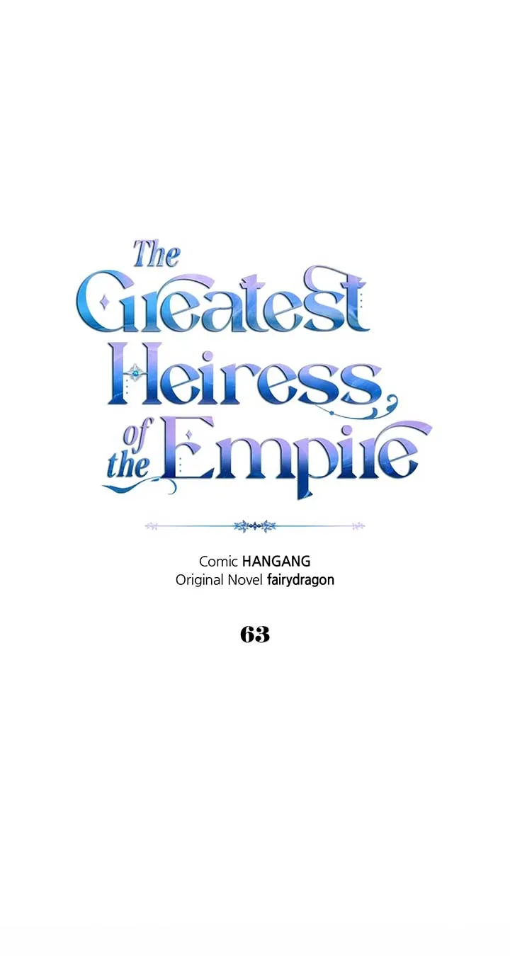 I Became the Greatest Heiress of the Empire Chapter 63 Online - página 1