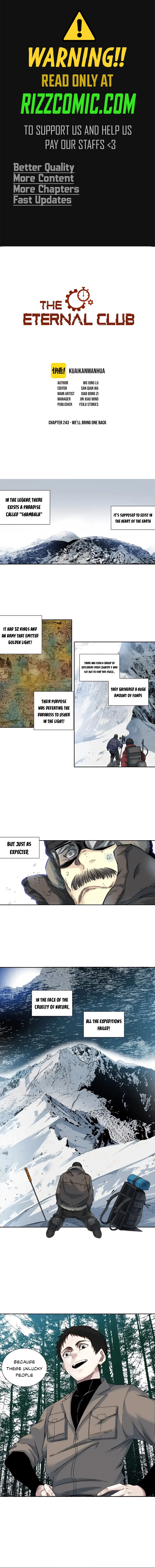 I Built a Lifespan Club Chapter 243 Online - página 1