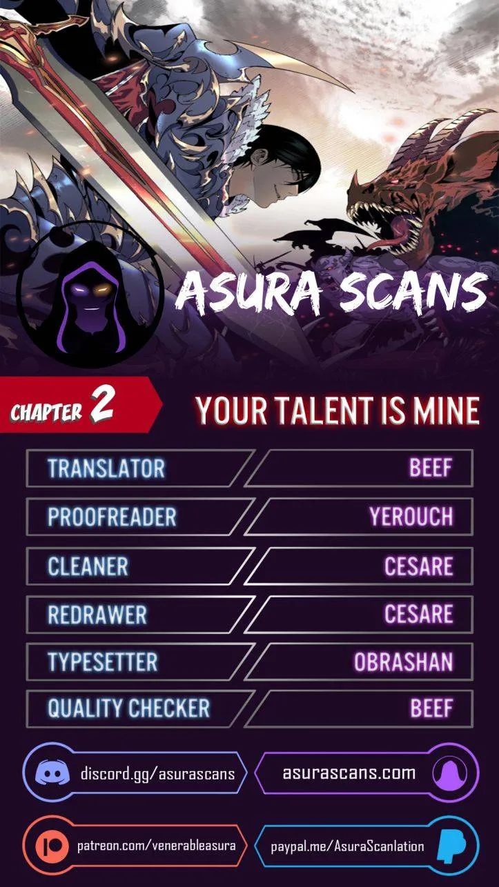 I Can Copy Talents Chapter 2 Online - página 1