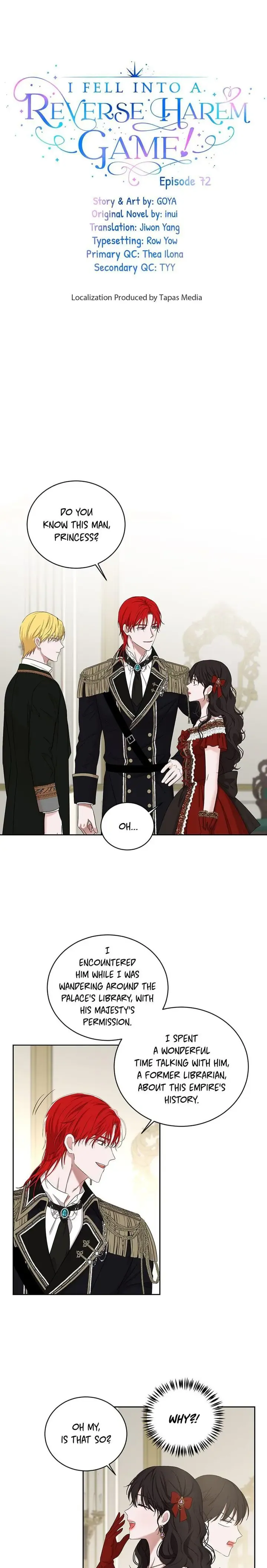 I Fell Into a Reverse Harem Game! Chapter 72 Online - página 3