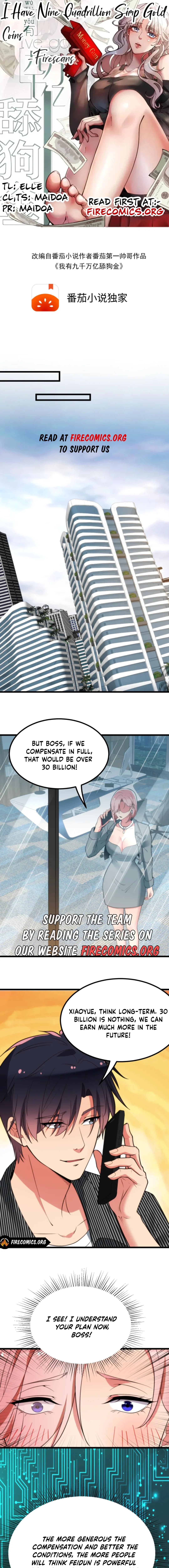 I have 90 billion licking gold Chapter 307 Online - página 1