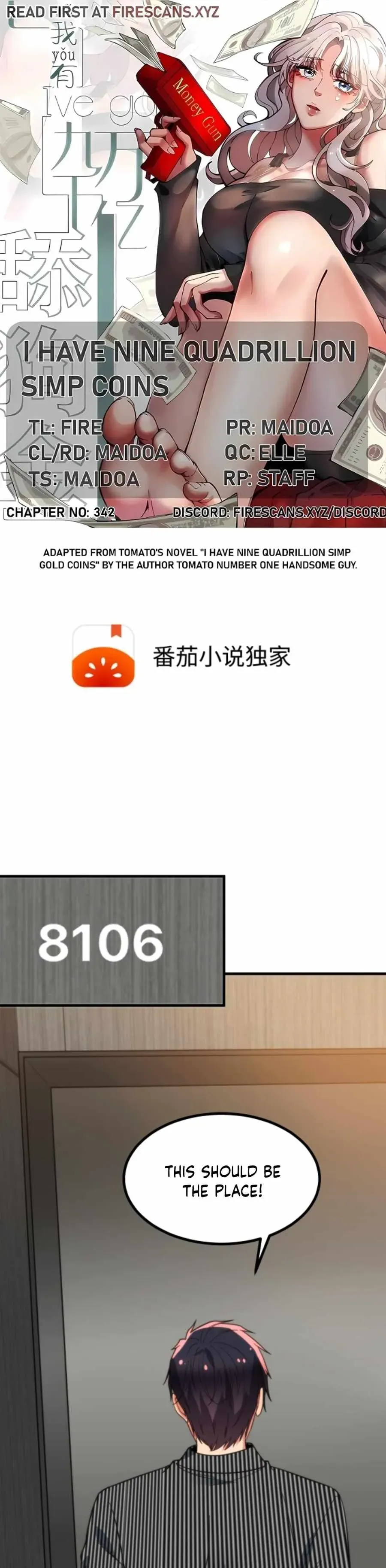 I have 90 billion licking gold Chapter 342 Online - página 1