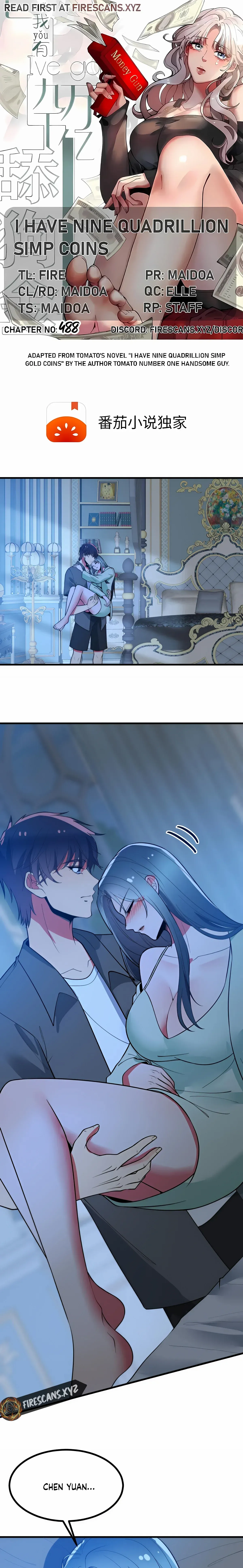 I have 90 billion licking gold Chapter 488 Online - página 1