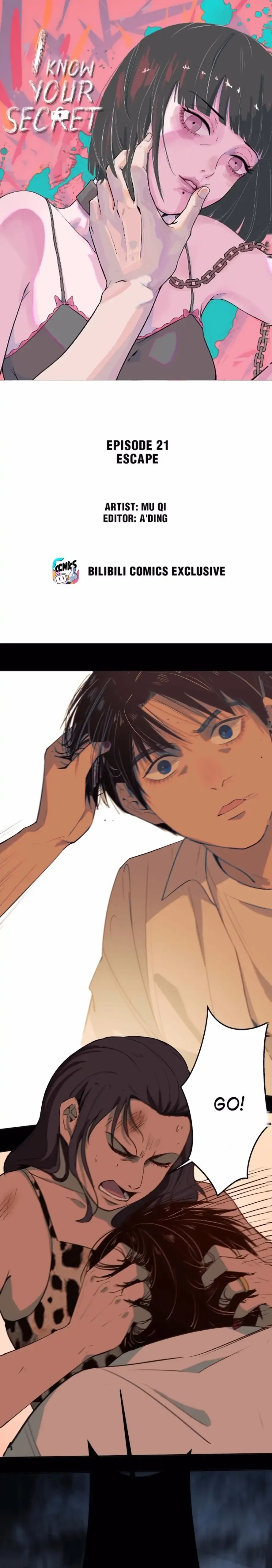 I Know Your Secret Chapter 21 Online - página 1