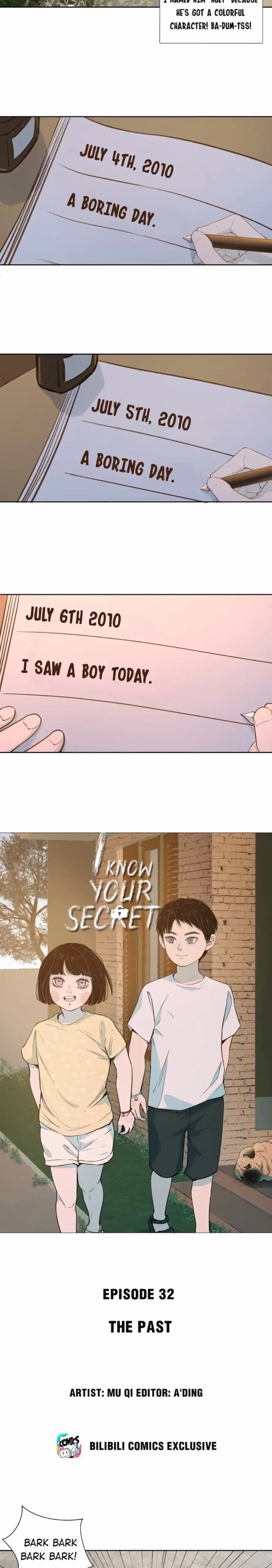 I Know Your Secret Chapter 32 Online - página 3