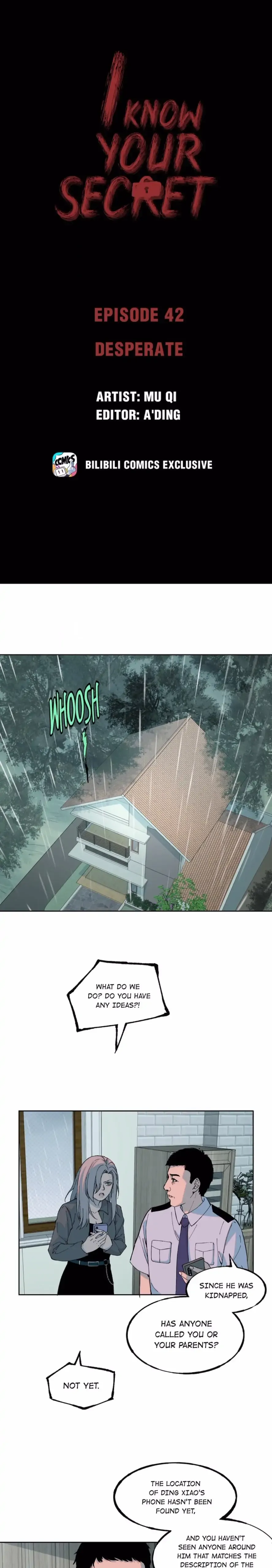 I Know Your Secret Chapter 42 Online - página 2