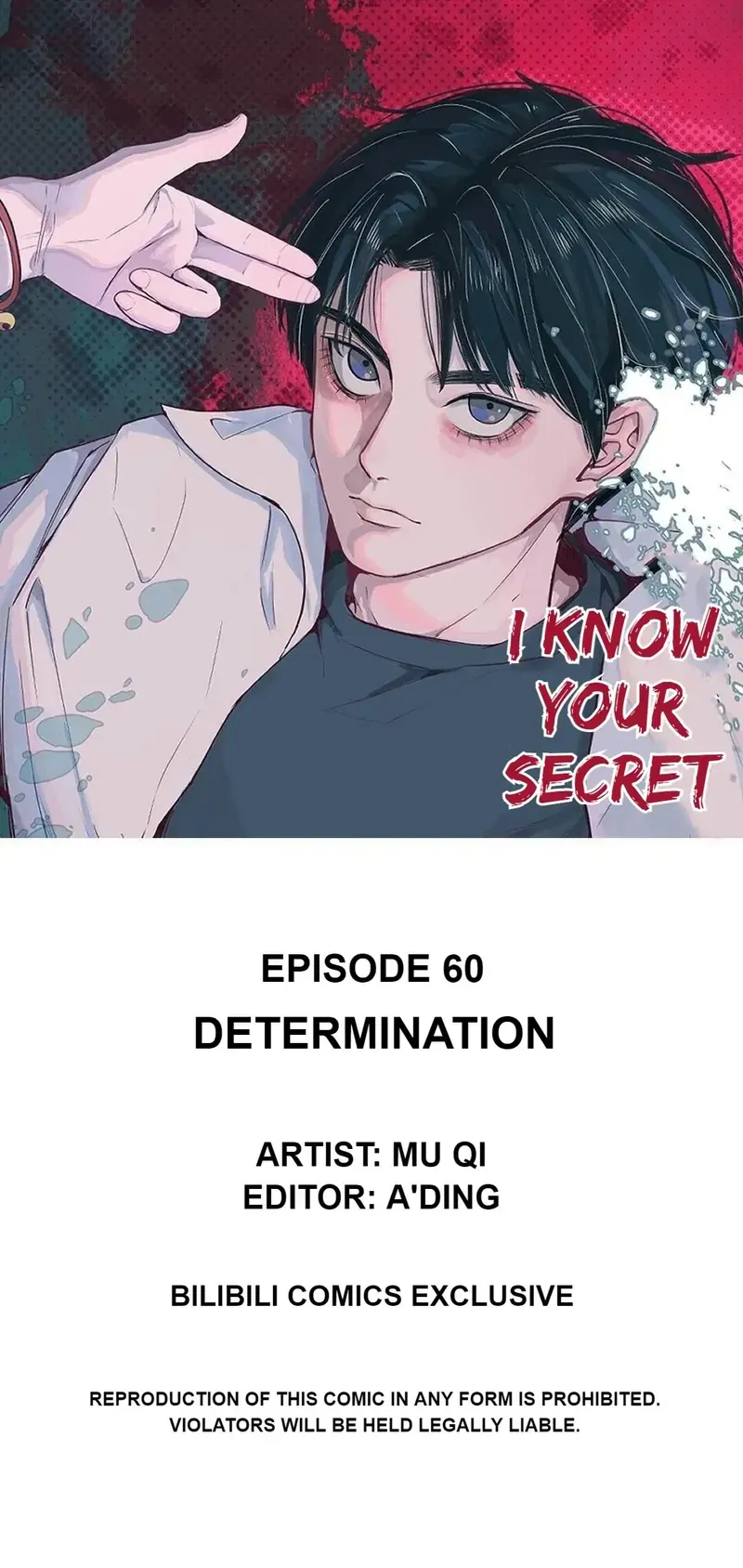I Know Your Secret Chapter 60 Online - página 1
