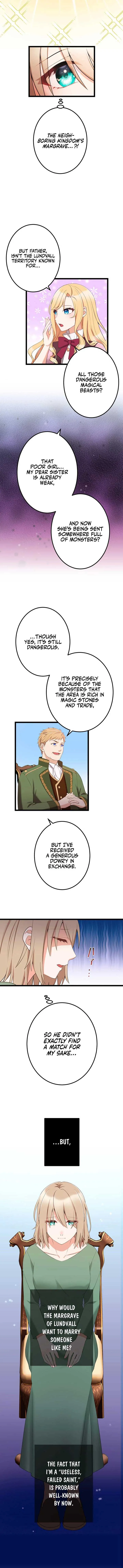 I May Be a Failed Saint, but the Marquess Who Hates Saints Can’t Seem to Stop Doting on Me Chapter 1 Online - página 4